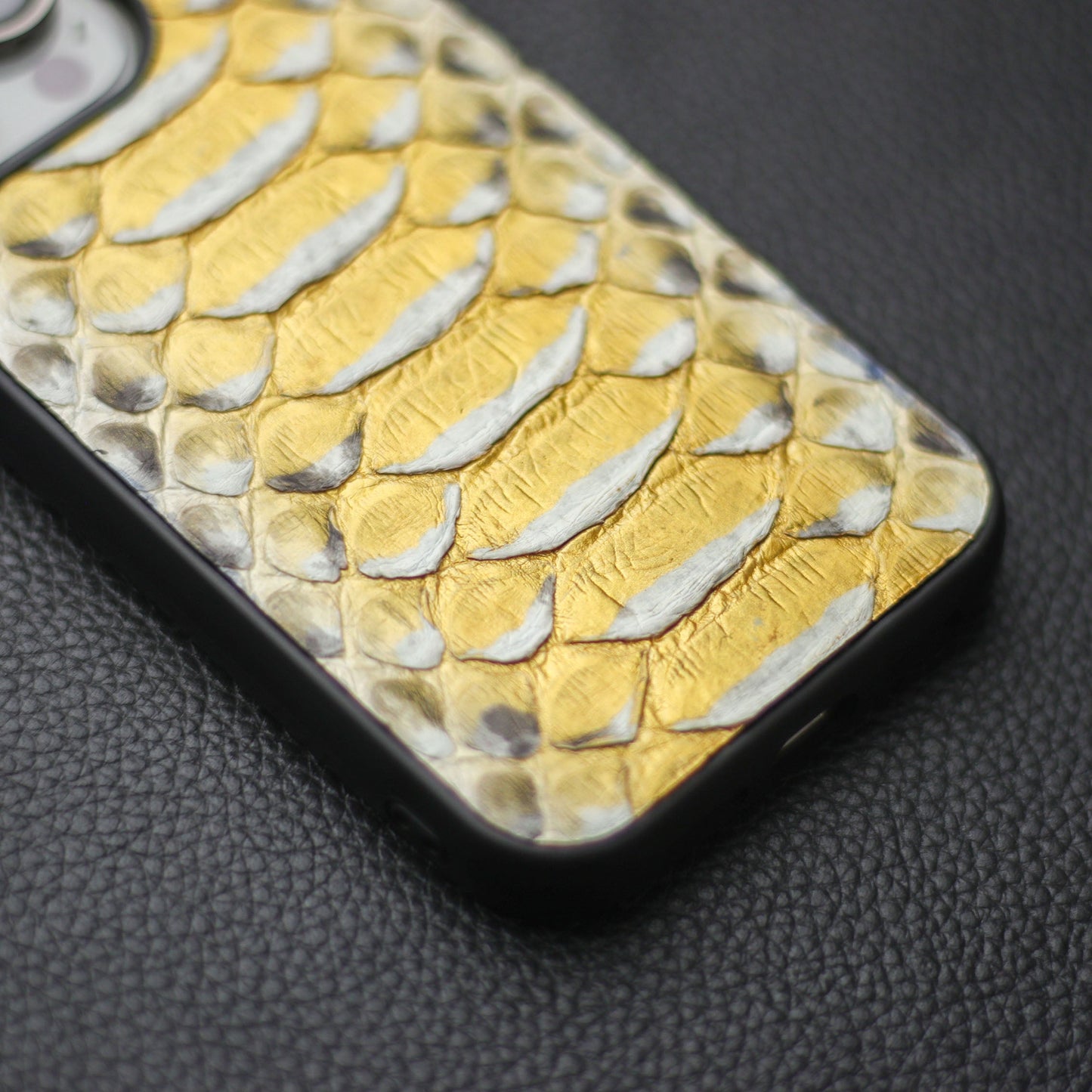 RAINBOW PYTHON SKIN PHONE CASE (CENTER SCALES)