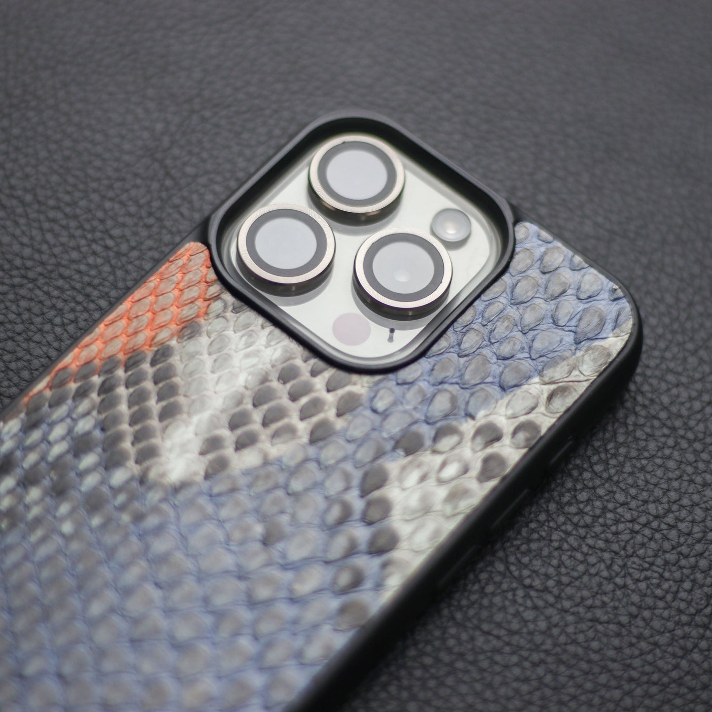 RAINBOW PYTHON SKIN PHONE CASE