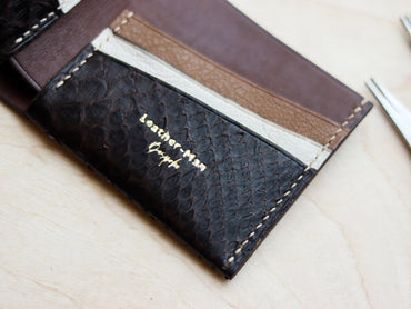 ATTICUS - HICKORY BROWN PYTHON SKIN