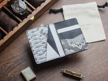 BRIXTON - NATURAL PYHTON SKIN