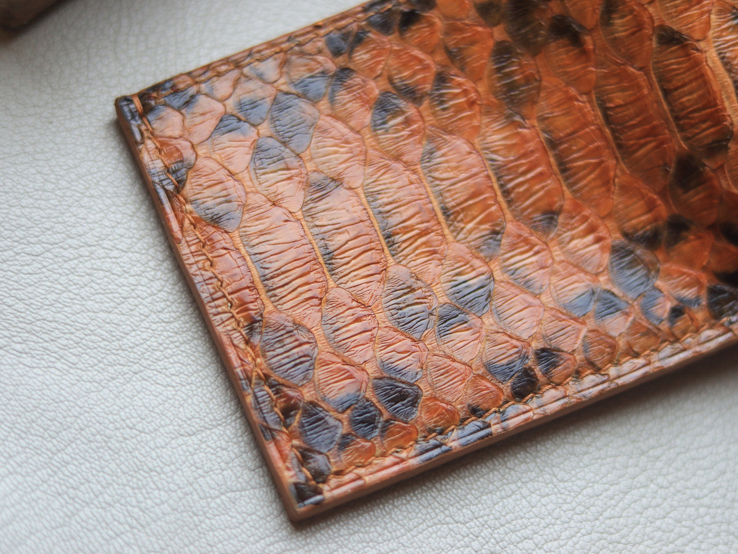 LARSON - COPPER BROWN PYTHON SKIN