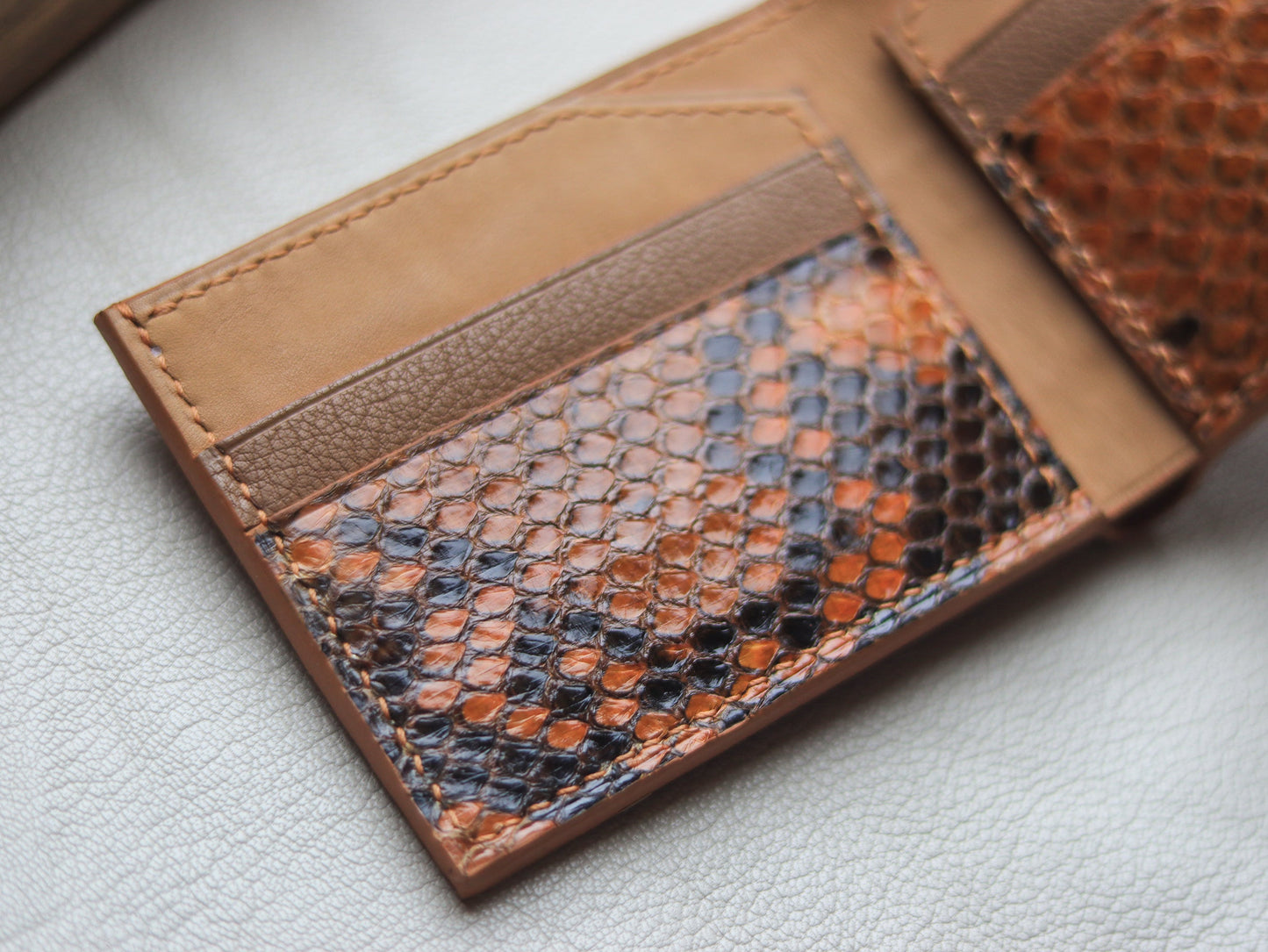 LARSON - COPPER BROWN PYTHON SKIN