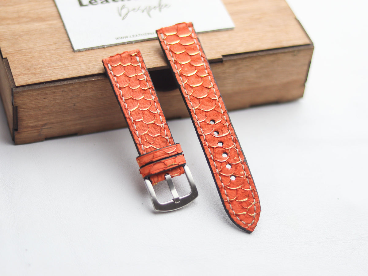 Fish Watch Strap TILAPIA FISH SKIN WATCH STRAPS – My Store