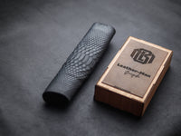 ARTEMUS - BIFOLD WALLET SLATE GRAY PYTHON SKIN