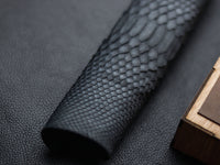 ARTEMUS - BIFOLD WALLET SLATE GRAY PYTHON SKIN