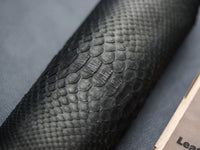 BLACK PYTHON SKIN PHONE CASE