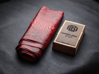 ARTEMUS - BIFOLD WALLET VENETIAN RED PYTHON SKIN