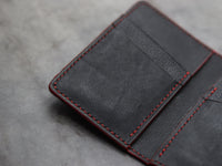 ARTEMUS - BIFOLD WALLET VENETIAN RED PYTHON SKIN