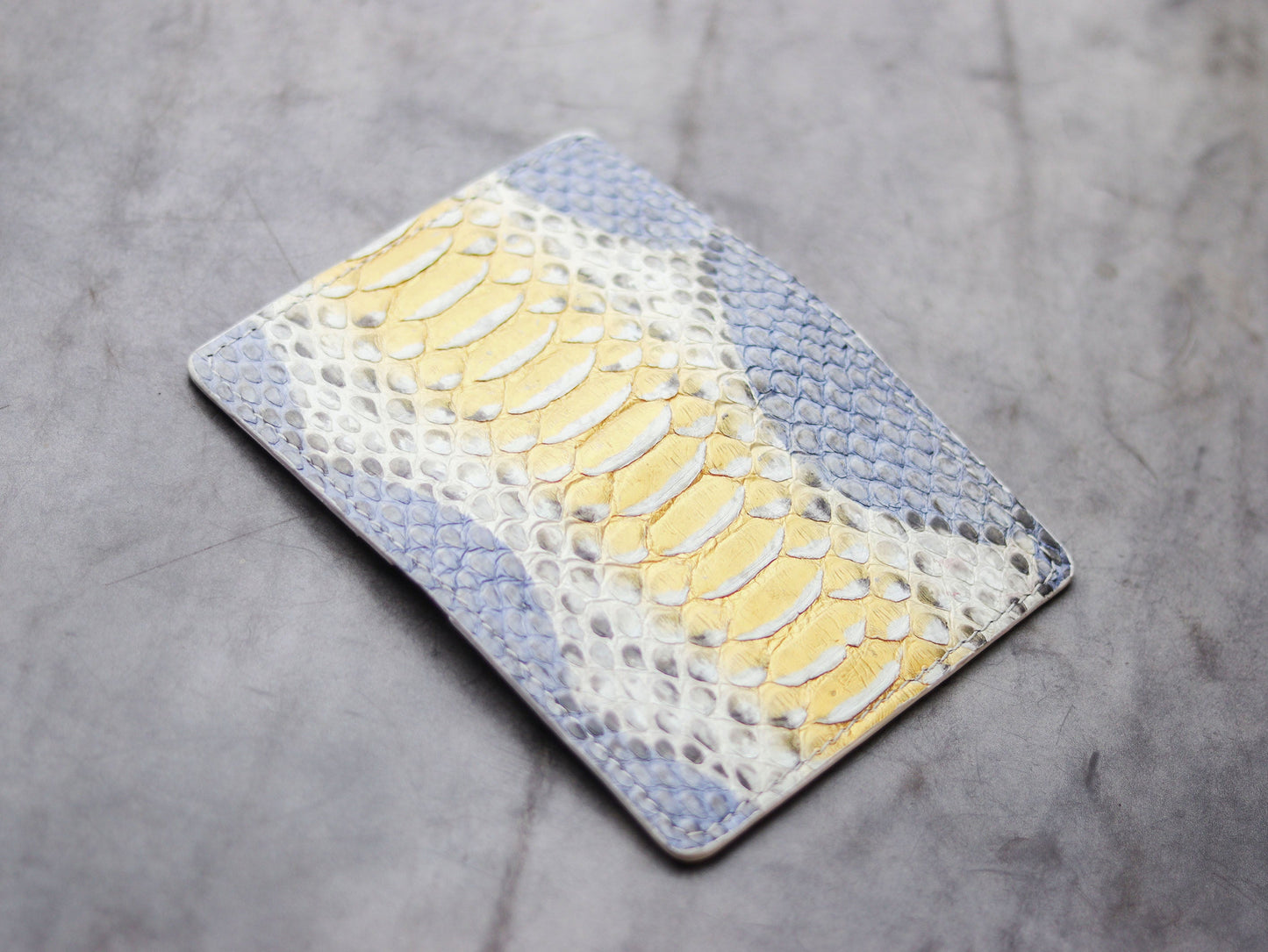 ARTEMUS - BIFOLD WALLET RAINBOW PYTHON SKIN