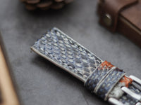 PYTHON SKIN WATCH STRAPS - RAINBOW