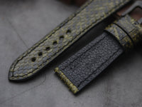 PYTHON SKIN WATCH STRAPS - JUNIPER GREEN