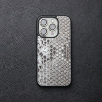 NATURAL PYTHON SKIN PHONE CASE