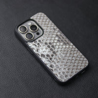 NATURAL PYTHON SKIN PHONE CASE