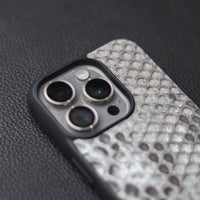 NATURAL PYTHON SKIN PHONE CASE