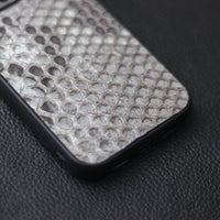 NATURAL PYTHON SKIN PHONE CASE