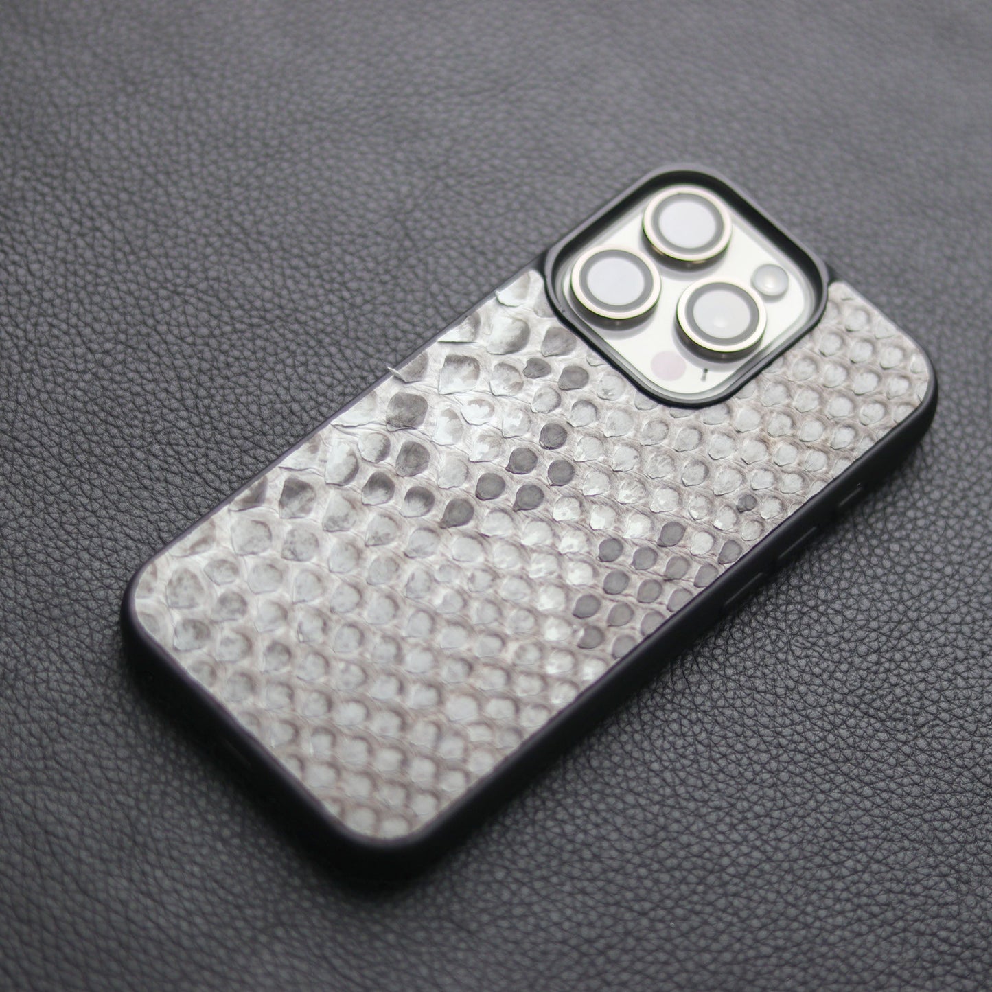 NATURAL PYTHON SKIN PHONE CASE