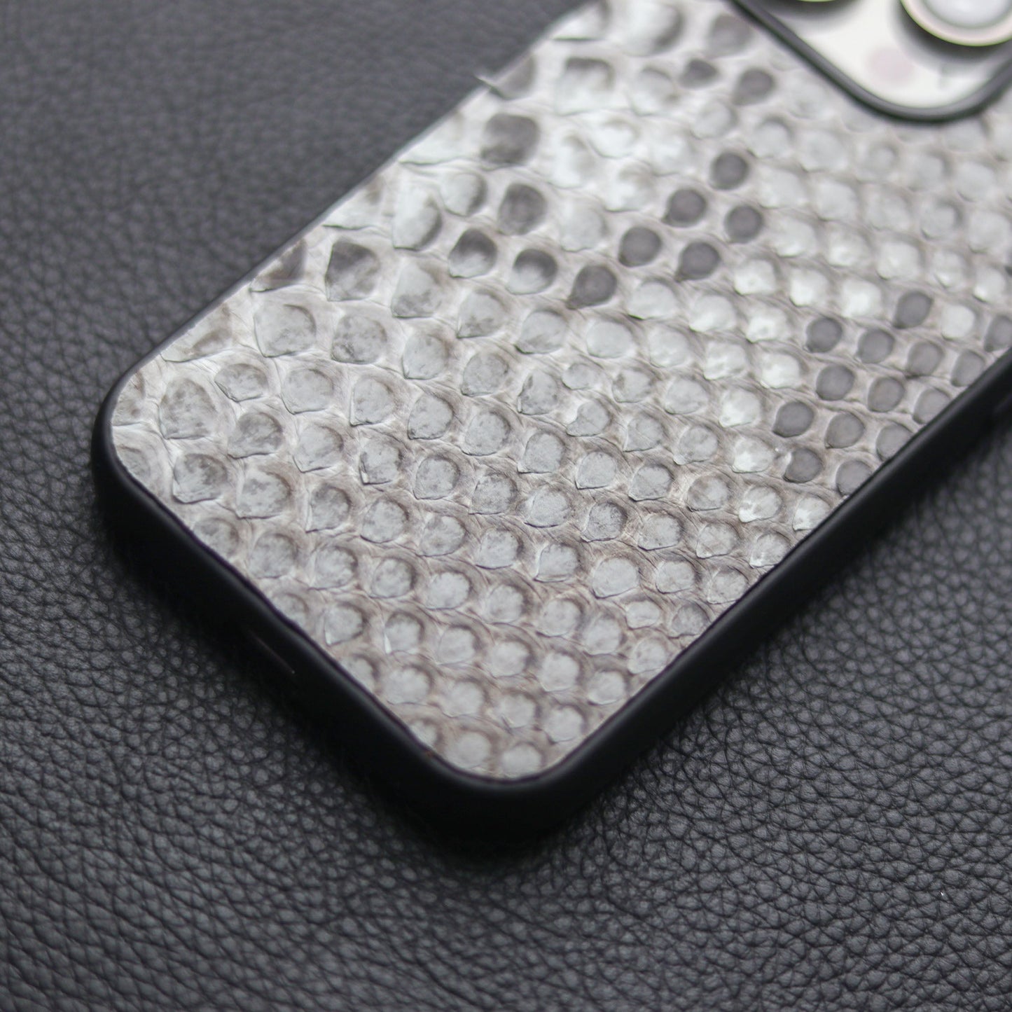 NATURAL PYTHON SKIN PHONE CASE
