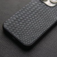 SLATE GRAY PYTHON SKIN PHONE CASE