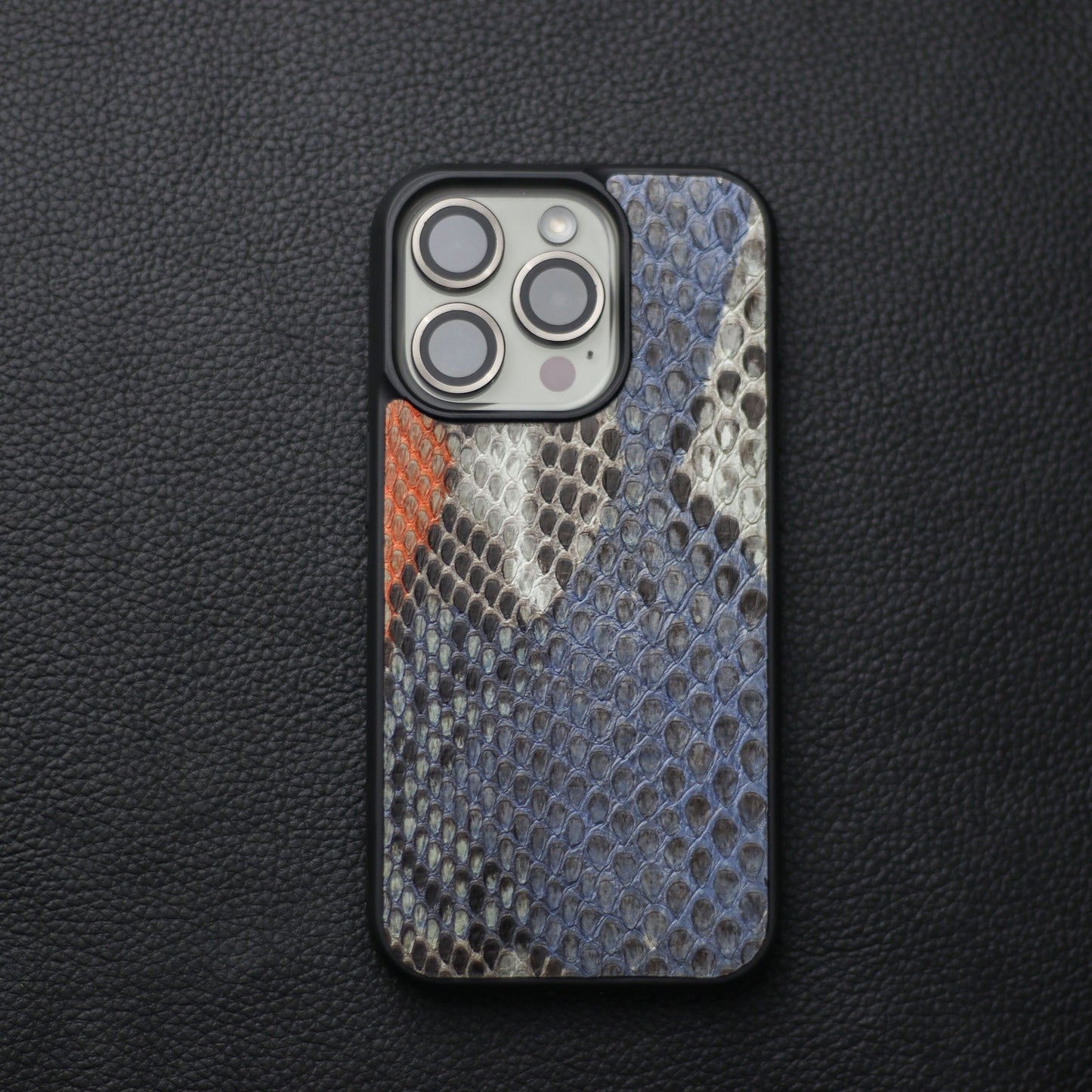 RAINBOW PYTHON SKIN PHONE CASE