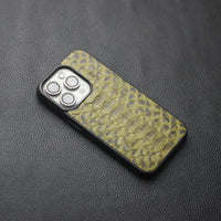 JUNIPER GREEN PYTHON SKIN PHONE CASE (CENTER SCALES)