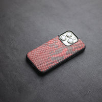 VENETIAN RED PYTHON SKIN PHONE CASE