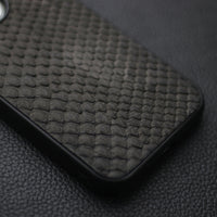 BLACK PYTHON SKIN PHONE CASE