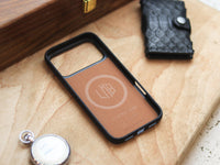 RAVEN BLACK PYTHON SKIN MAGSAFE CASE
