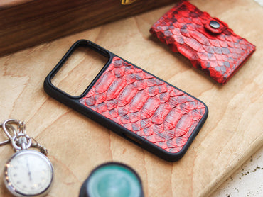 VENETIAN RED PYTHON SKIN MAGSAFE CASE