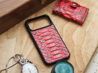 VENETIAN RED PYTHON SKIN MAGSAFE CASE