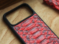 VENETIAN RED PYTHON SKIN MAGSAFE CASE