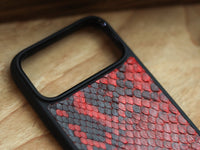 VENETIAN RED PYTHON SKIN MAGSAFE CASE