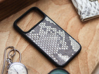 NATURAL COLOR PYTHON SKIN MAGSAFE CASE