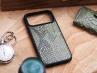 JUNIPER GREEN PYTHON SKIN MAGSAFE CASE