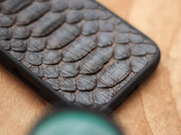 PECAN BROWN PYTHON SKIN MAGSAFE CASE