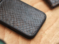 PECAN BROWN PYTHON SKIN MAGSAFE CASE