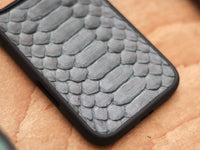 IRIDIUM GRAY PYTHON SKIN MAGSAFE CASE