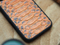 COPPER BROWN PYTHON SKIN MAGSAFE CASE