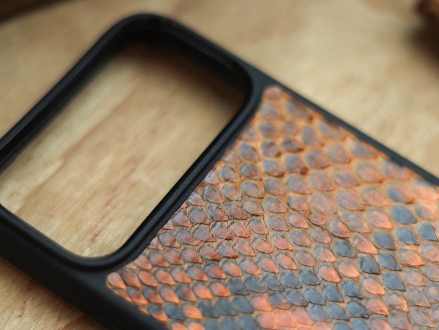 COPPER BROWN PYTHON SKIN MAGSAFE CASE
