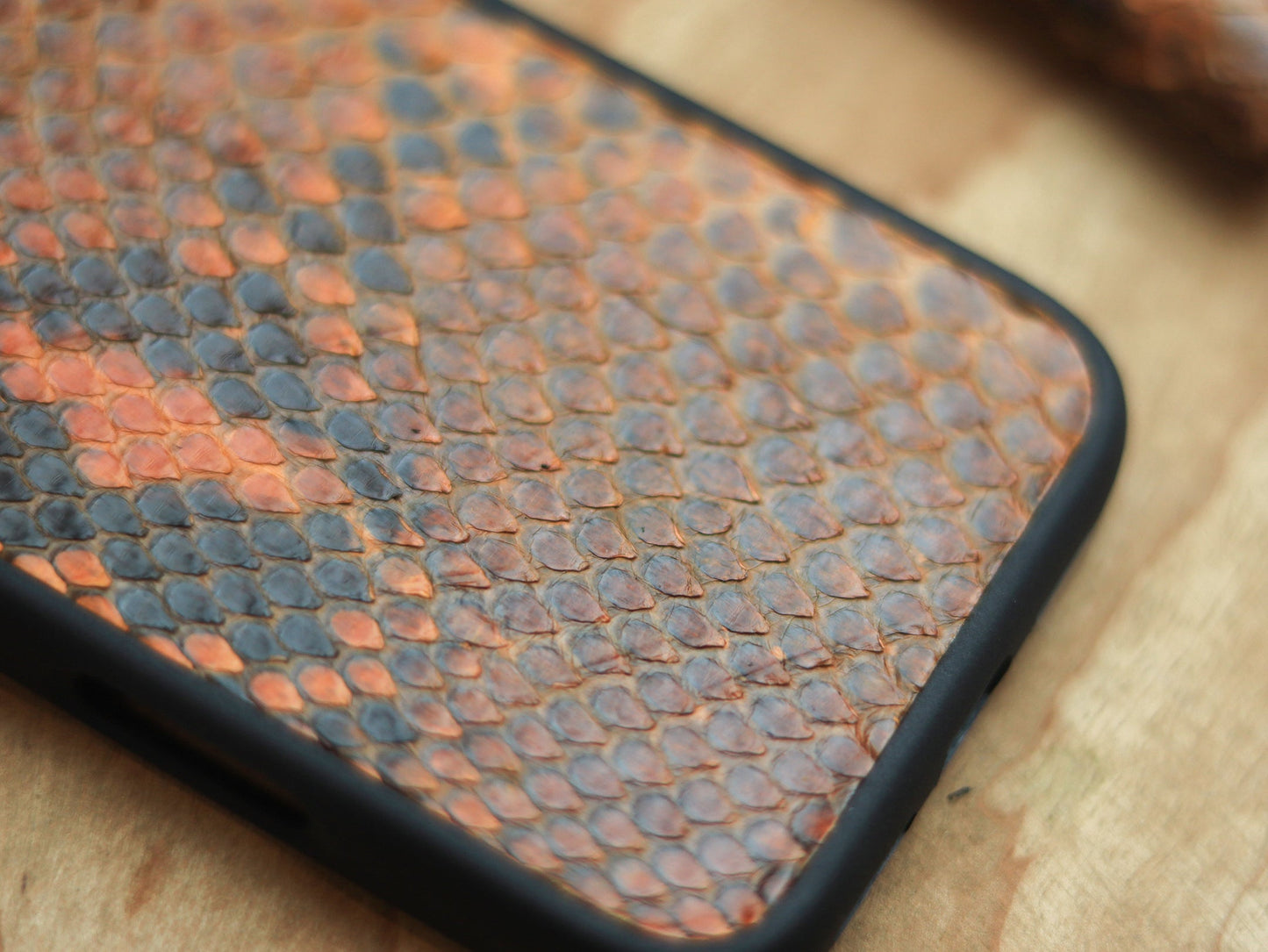 COPPER BROWN PYTHON SKIN MAGSAFE CASE