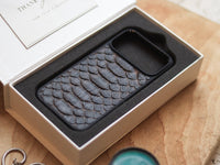 PECAN BROWN PYTHON SKIN MAGSAFE CASE