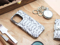 NATURAL PYTHON SKIN 360° MAGSAFE CASE