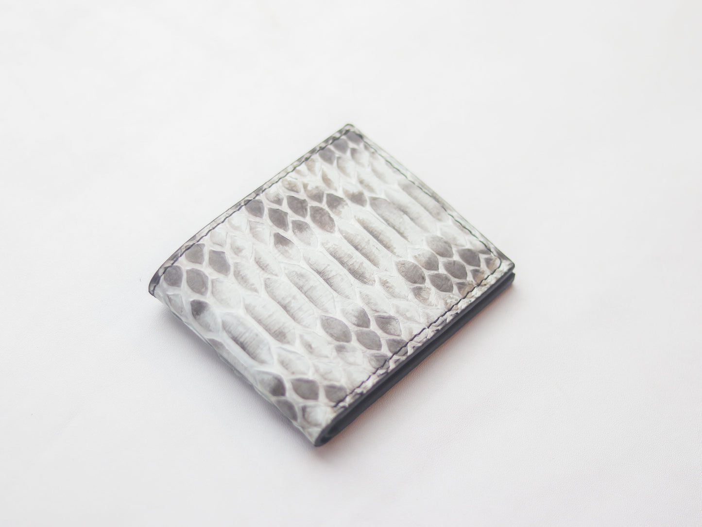 WYNTON - BIFOLD WALLET NATURAL PYTHON SKIN