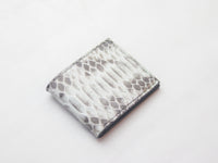 WYNTON - BIFOLD WALLET NATURAL PYTHON SKIN