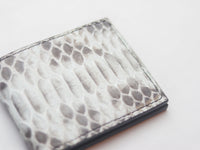 WYNTON - BIFOLD WALLET NATURAL PYTHON SKIN