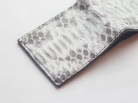 WYNTON - BIFOLD WALLET NATURAL PYTHON SKIN
