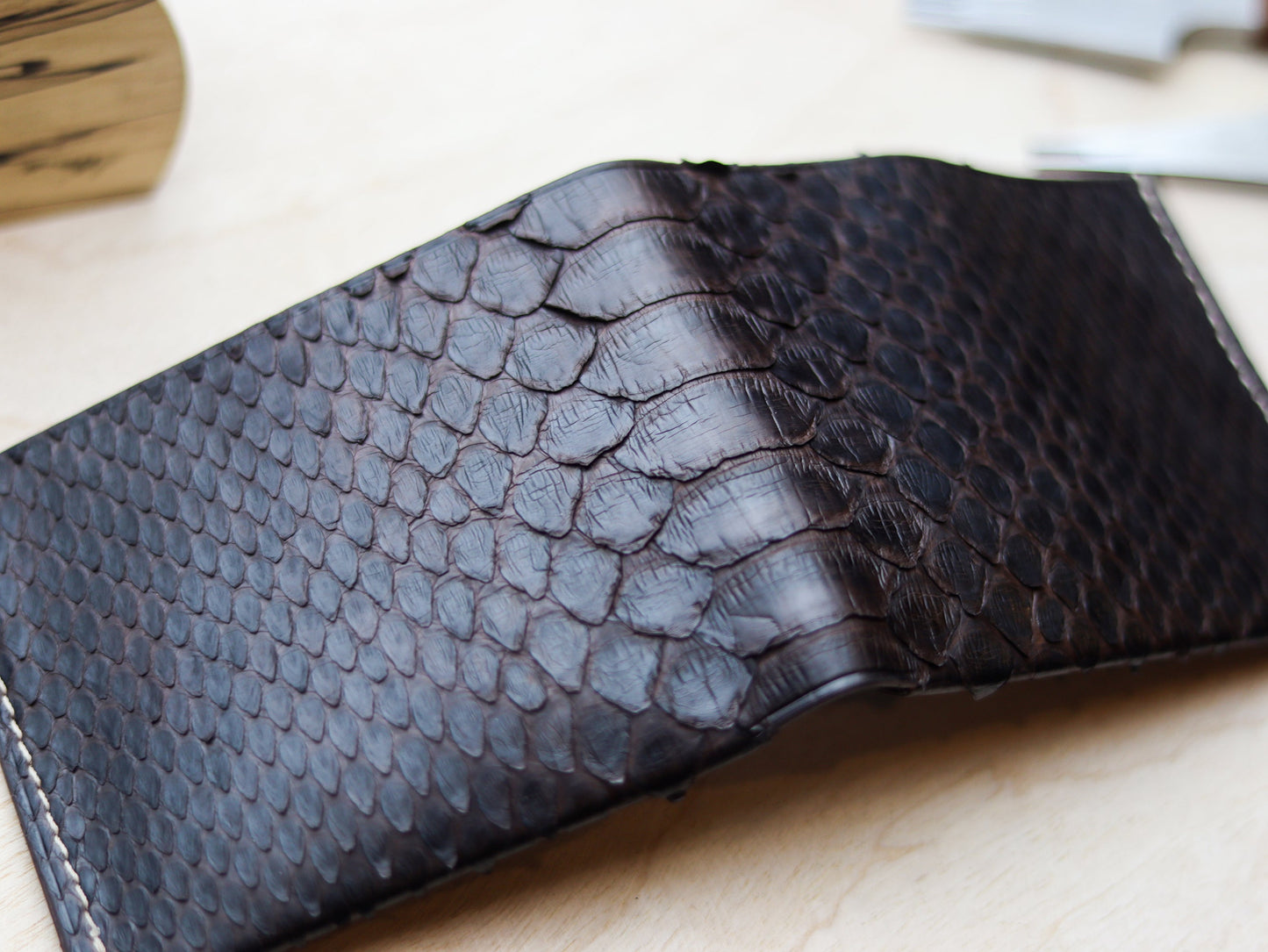 ATTICUS - HICKORY BROWN PYTHON SKIN