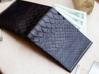ATTICUS - HICKORY BROWN PYTHON SKIN