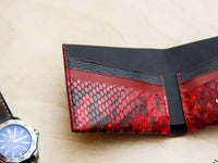 ATTICUS - VENETIAN RED PYTHON SKIN