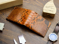 ATTICUS - COPPER BROWN PYTHON SKIN