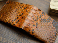 ATTICUS - COPPER BROWN PYTHON SKIN